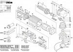 Bosch 0 602 334 434 ---- flat head angle sander Spare Parts